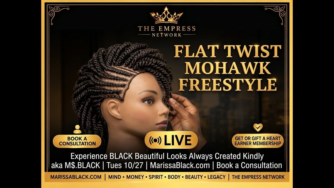 🎬 Take 2 Flat Twist Mohawk Freestyle