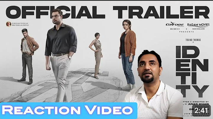 IDENTITY Official Trailer, starring Tovino Thomas, Trisha, and Vinay Rai! Directed by Akhil Paul