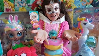 Unboxing Kindi Kids surprise and unicorn bubbles!!!