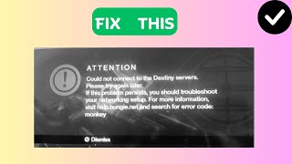 How to Fix “Error code: Monkey” Destiny 2 Details