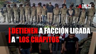 CAEN MÁS CHAPITOS | Capturan a 14 hombres tras operativo en Escuinapa, Sinaloa