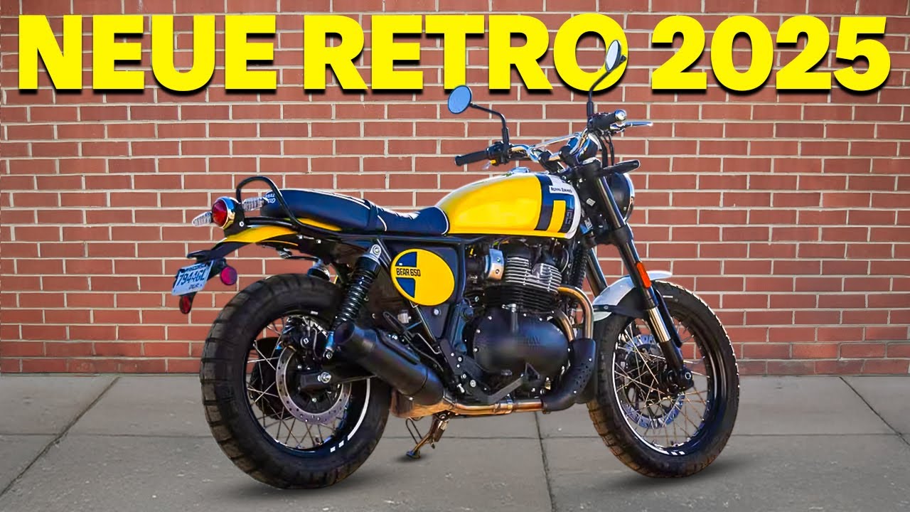 15 beste neue & überarbeitete Retro Motorräder für 2025!