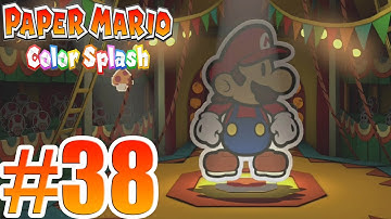 Paper Mario Color Splash Gameplay Walkthrough Part 38 + Gamepad Capture