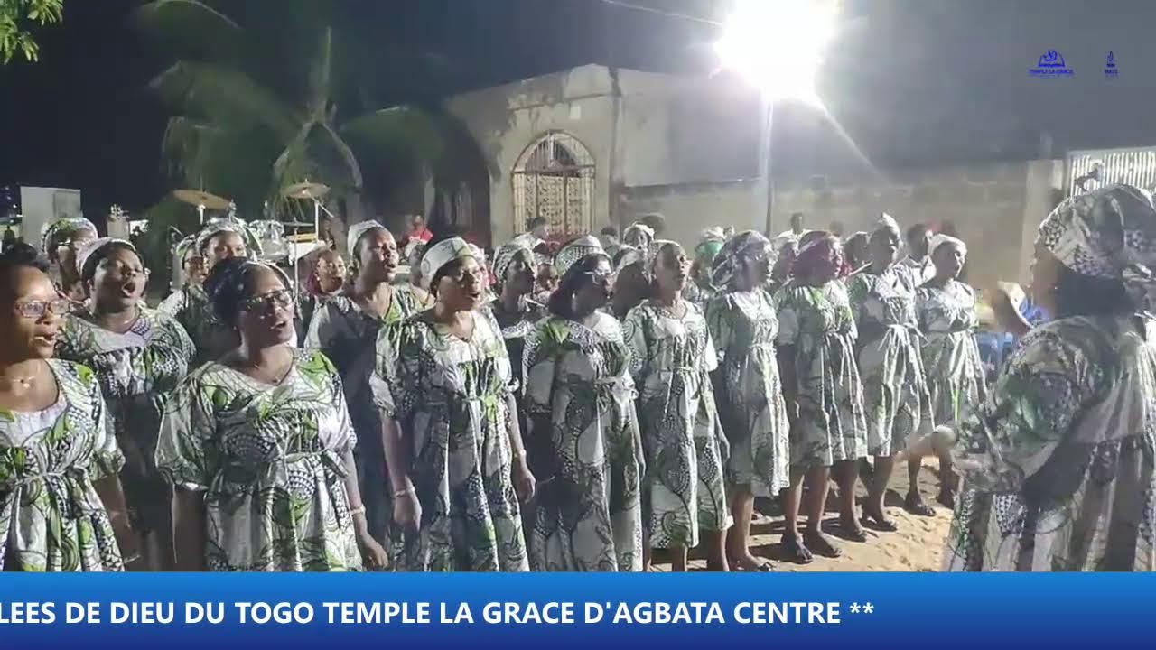 PRESTATION FANFARE & CHORALES AU CONCERT JESUS MA FORCE 2