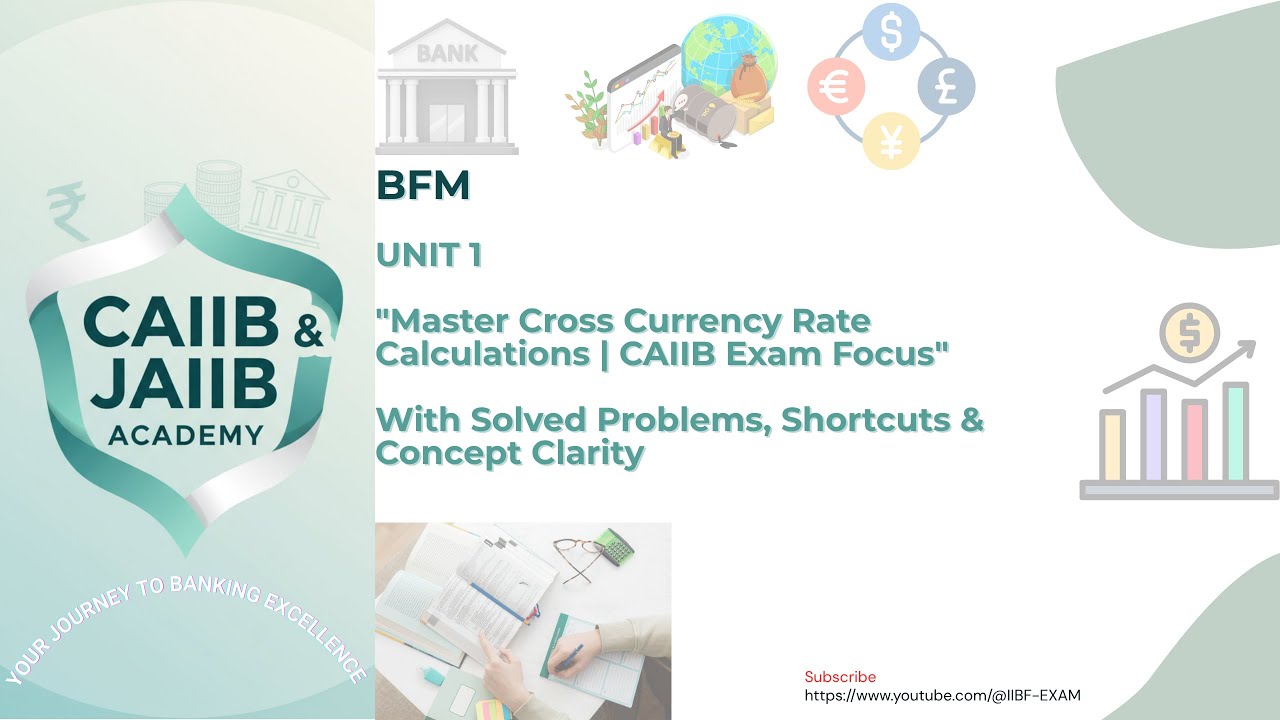 "Cross Currency Calculations Made Easy | CAIIB BFM | Short Tricks + Solved Questions" 