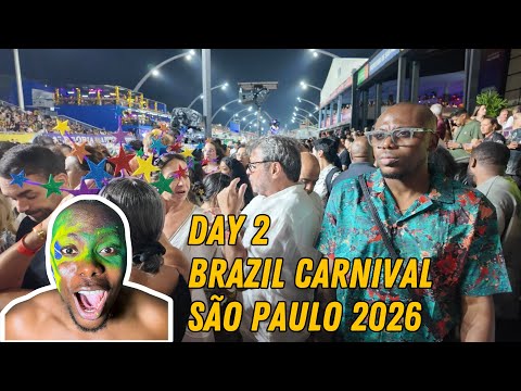 Day 2 of Carnival here in São Paulo, Brazil 🇧🇷 and the energy just keeps rising! 🔥✨