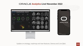 Oracle Analytics Live! Webinar - November 2022 edition