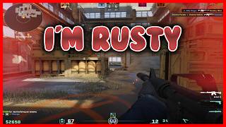 I’m Officially RUSTY. My First Game Back on Cache Highlights