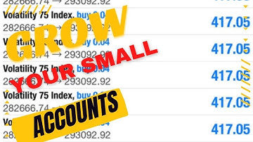 BEST INDICATORS STRATEGY FOR VOLATILITY 75 & BOOM AND CRASH  2022.(GROW ACCOUNTS FAST).💸 90.5%