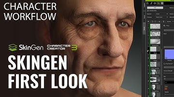 SkinGen first look | Dynamic Skin Effect Editor in Character Creator 3