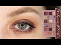 Huda Beauty Naughty | Теплый дуохром для серых глаз | Как накрасить глаза?