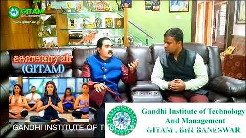 secretary sir of GITAM ENGINEERING COLLEGE BHUBANESWAR, ODISHA TOP TEN COLLEGE,#gitam ,