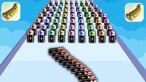 ✔️ Battery Run 3D ✔️ All Game Pro Max Levels Walkthrough Video Gaming Android,Ios Update DRRN1005