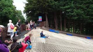 Tobogganing At The Mendip Ski Centre, Churchill, North Somerset