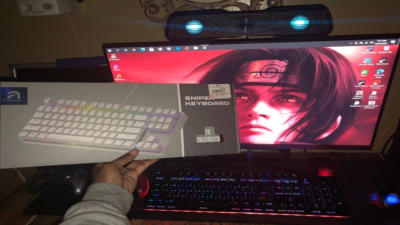 Atrix FPS Wired Mechanical Keyboard with RGB GameStop Exclusive