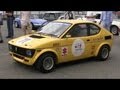 【旧車ジムカーナ大会】第49回SHCCミーティング at 大磯ロングビーチ・スタートを待つ三本出しチャンバー仕様の鈴木フロンテクーペGX【Exhaust Note】