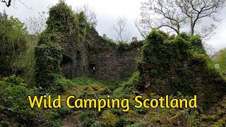 WILD Camping on Remote Island With 500 yr Old Castle | Loch Lomond | Scotland
