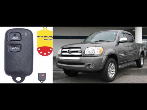 How to Program Replacement Key Fob - First Gen Toyota Tundra Dealer Installed Security System