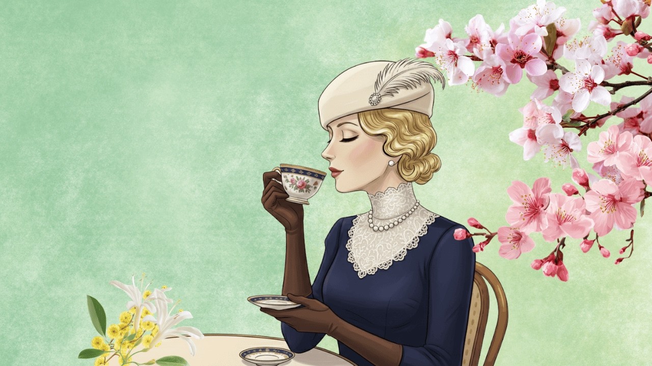 Happy Days Start with a Cup |  1940s Paris Café Jazz for Inner Peace