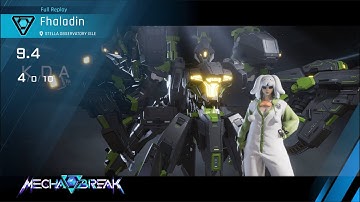 Mecha BREAK – Alphard MVP at Stella Observatory Isle | Epic Gameplay