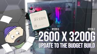 Our Budget PC Build just got updated: The Ryzen 5 2600 vs Ryzen 3 3200g comparison!