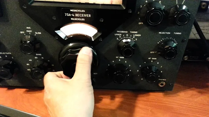 Collins 75A-4 Ham Radio Receiver
