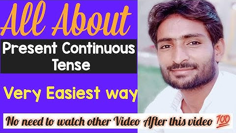Present Continuous Tense || Present Continuous Tense in Sindhi || CHETAN EFFORTS