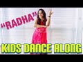 Radha  kids dance along  student of the year