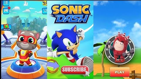 Tom Hero,SonicDash,Oddbods Turbo Run,Walkthrough All Levels _ New Ball - Gameplay iOS no 10-10