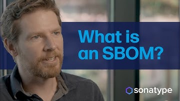 SBOM 101: What is an SBOM?