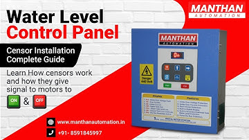 Water Level Controller | Complete Video Demonstration | Manthan Automation