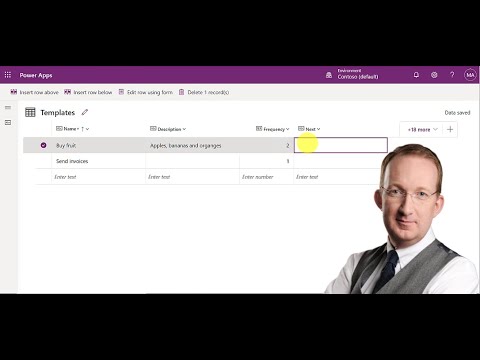 Recurring Tasks Dataverse