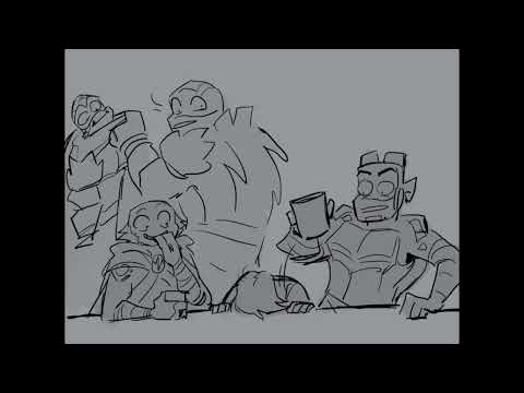Cute Casey Jr Moments | Cass Apocalypse AU | Episode 5 | Rottmnt Comic Dub #saverottmnt