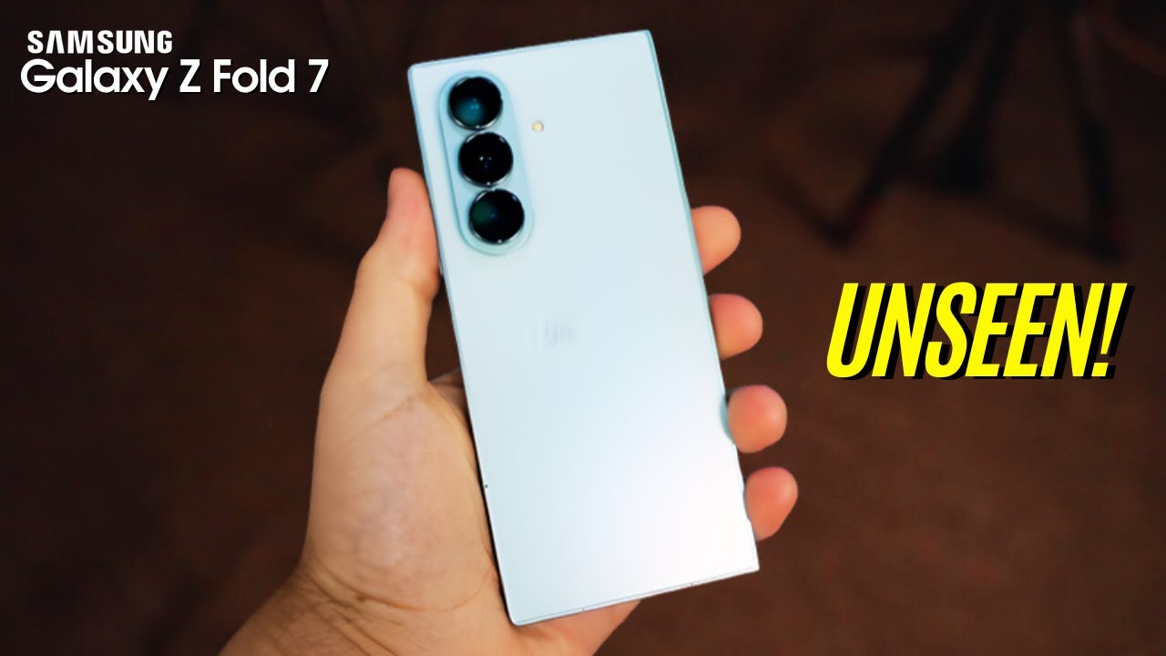 Samsung's Mint Galaxy Z Fold 7 Is So Exclusive, You Might