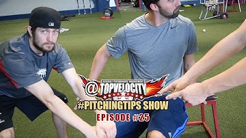 How to load drive leg properly in pitching delivery Ep. 25 @TopVelocity #PitchingTips Show