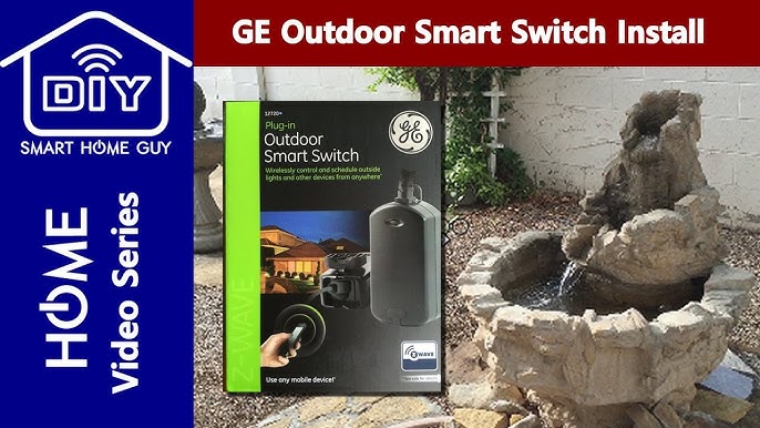 GE Bluetooth Outdoor Smart Switch Timer