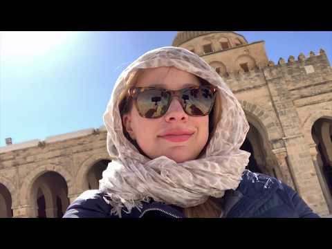 WELCOME to TUNISIA - TOUR of the GREAT MOSQUE of KAIROUAN and SBEITLA ROMAN RUINS (vlog) القيروان 🇹🇳