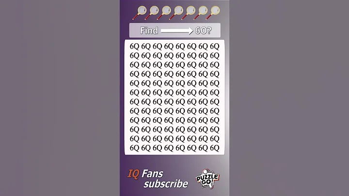 Tell me where 6O | Math Puzzle #shorts #different #puzzles #opticalillusion