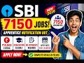 SBI Apprentice 2026 | 7150 Jobs 🔥 | Full Details | Apply Now