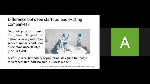 Session on Lean Start-up & Minimum Viable Product/Business