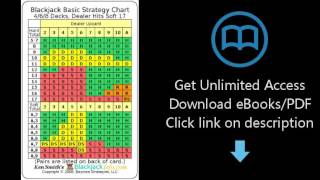 Blackjack Basic Strategy Chart: 4/6/8 Decks, Dealer Hits Soft 17