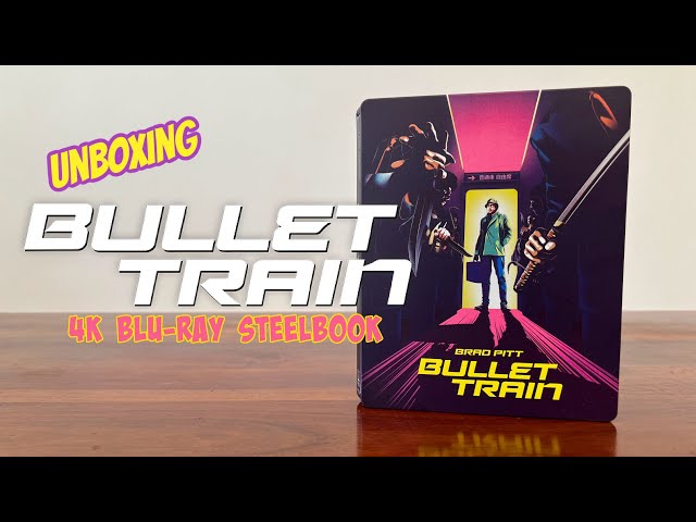 Bullet Train 4K Blu-ray (SteelBook)