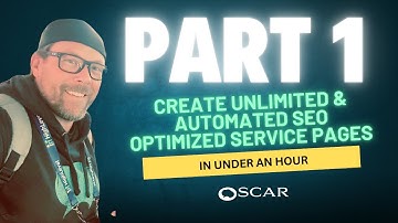 Create Unlimited & Automated SEO Optimized Service Pages In Under An Hour - Part 1