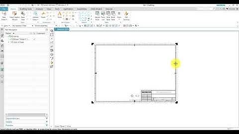 How to delete logo Siemens in drawing sheet