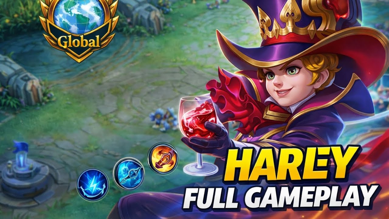 Harley full gameplay | Super Yushii | Mobile Legends #mobilelegends#mlbb 