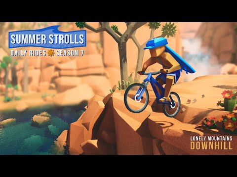 Lonely Mountains: Downhill - New Daily Rides Modifier Teaser