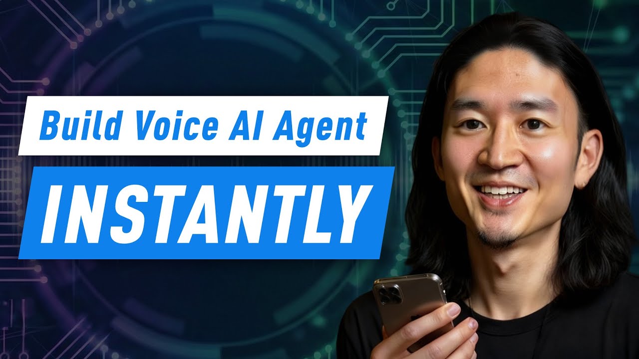 Build a voice AI agent in 5 minutes tutorial