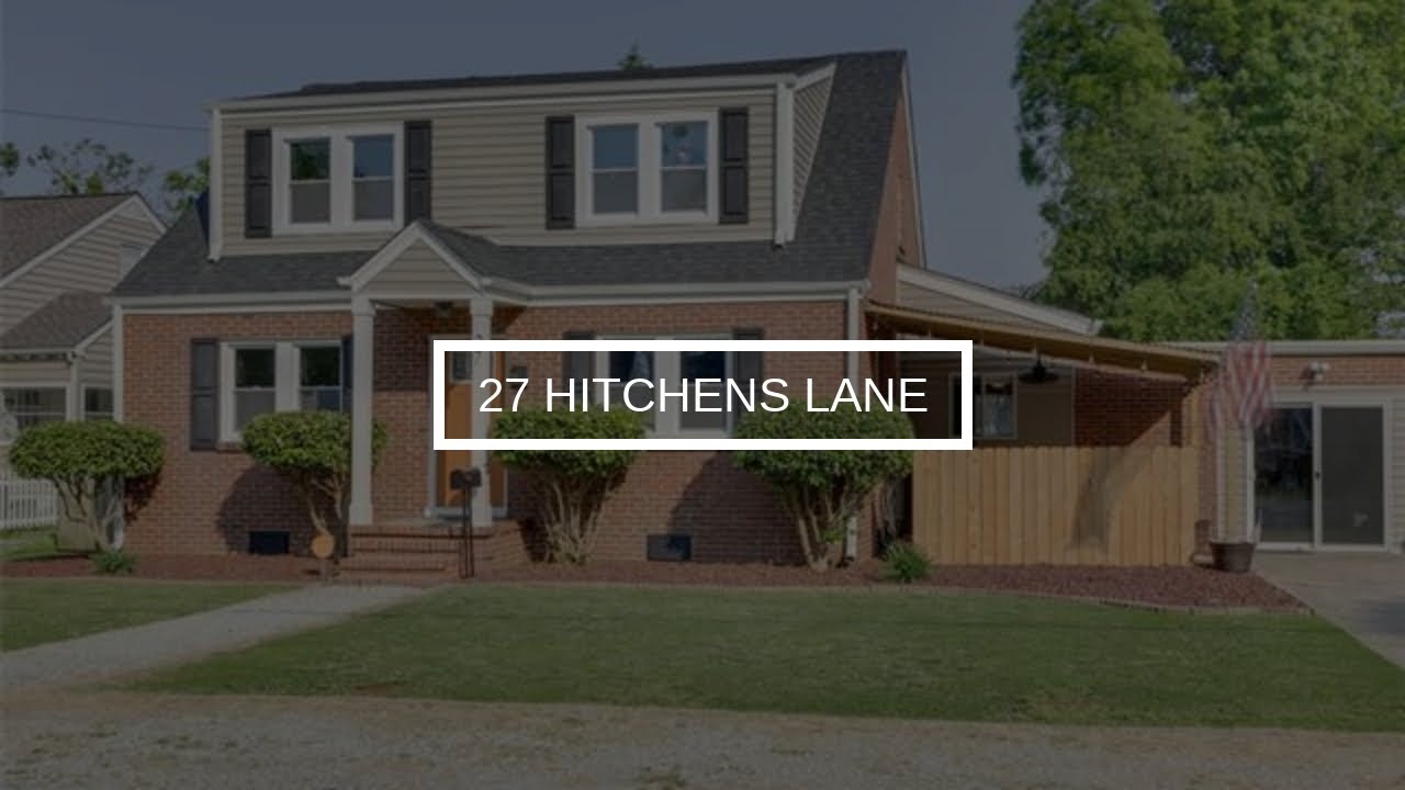 27 Hitchens Lane Newport News Real Estate YouTube