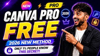 Canva PRO Team invite Link FREE 2026 ⚡⚡⚡| Click the video