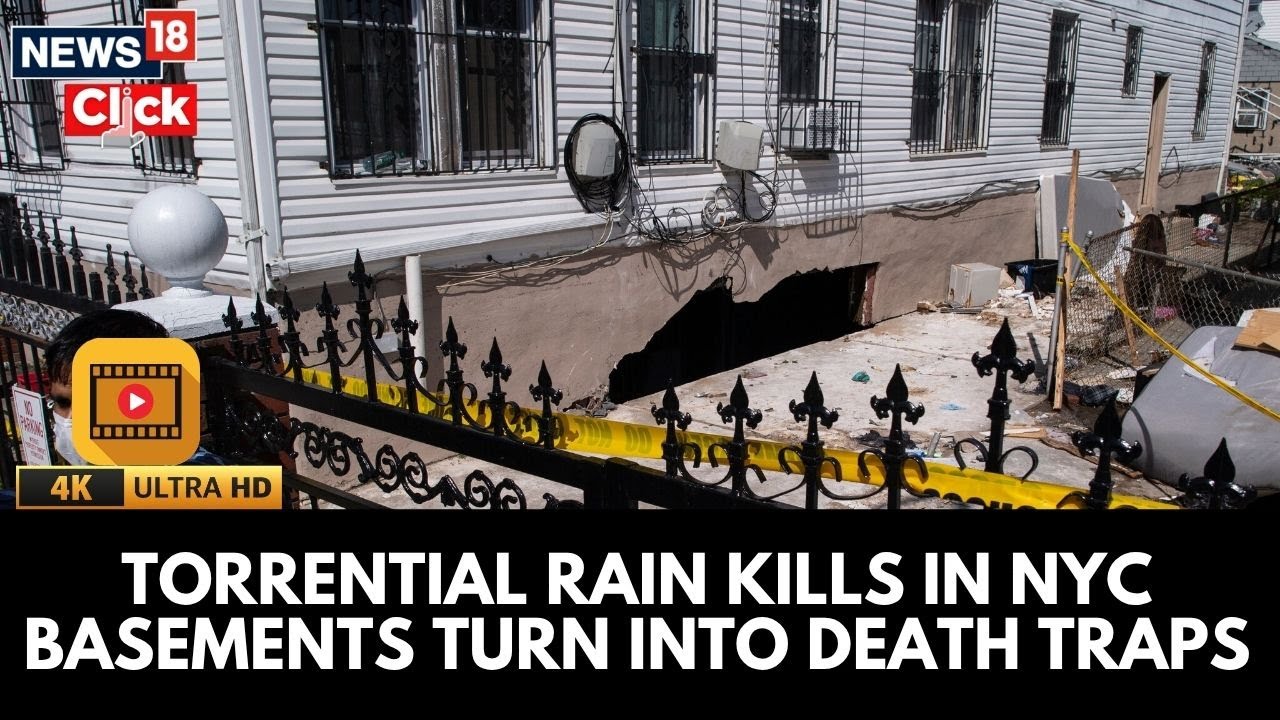 ‘This Day Has Been Horrific’: Basement Flooding As Parts Of New York City Sees Record Rainfall 4K